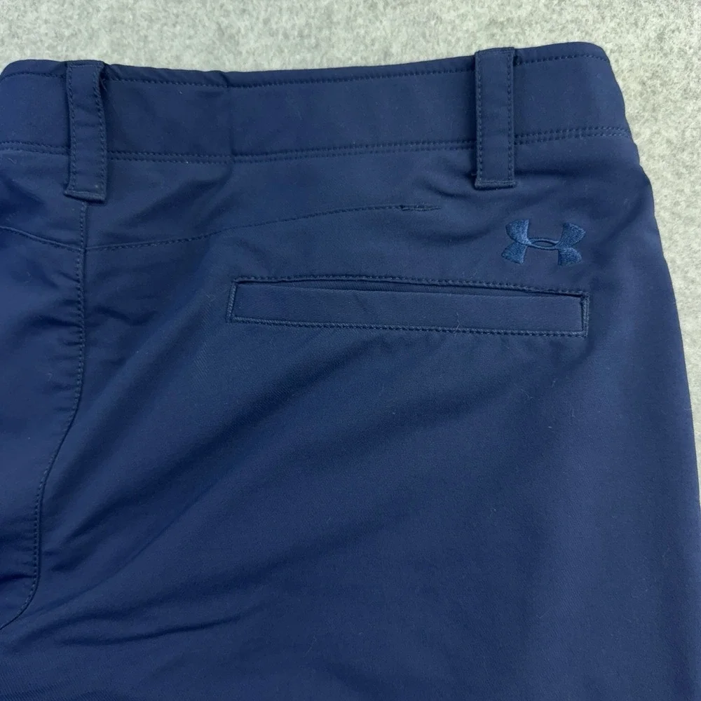 Under Armour Match Play Golf Pants Navy 38x30 Mens Stretch‎ Lightweight